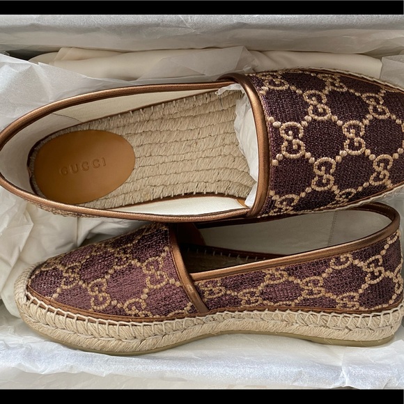 Authentic Gucci GG Heritage Espadrilles - Picture 3 of 5